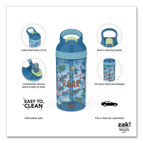 Atlantic Plastic Water Bottle, 16 Oz, Dinomite