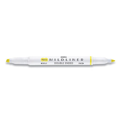 Mildliner Double Ended Highlighter, Assorted Ink Colors, Bold-chisel/fine-bullet Tips, Assorted Barrel Colors, 15/pack