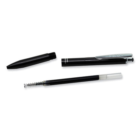 Jf Refill For Jimnie, Sarasa, Ecosarasa, Orbitz, Z-grip And Gr8 Gel Roller Ball Pens, Medium Conical Tip, Black Ink, 2/pack