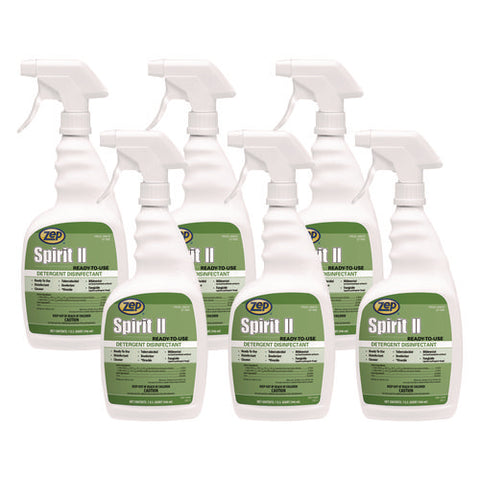 Spirit Ii Ready-to-use Disinfectant, Citrus Scent, 32 Oz Spray Bottle, 12/carton